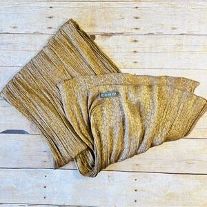 Echo Size‎ 16” x 78” Gold Neck Scarf